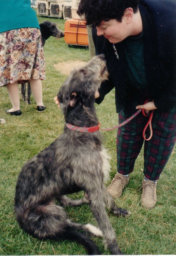 Lillie at one of her first shows